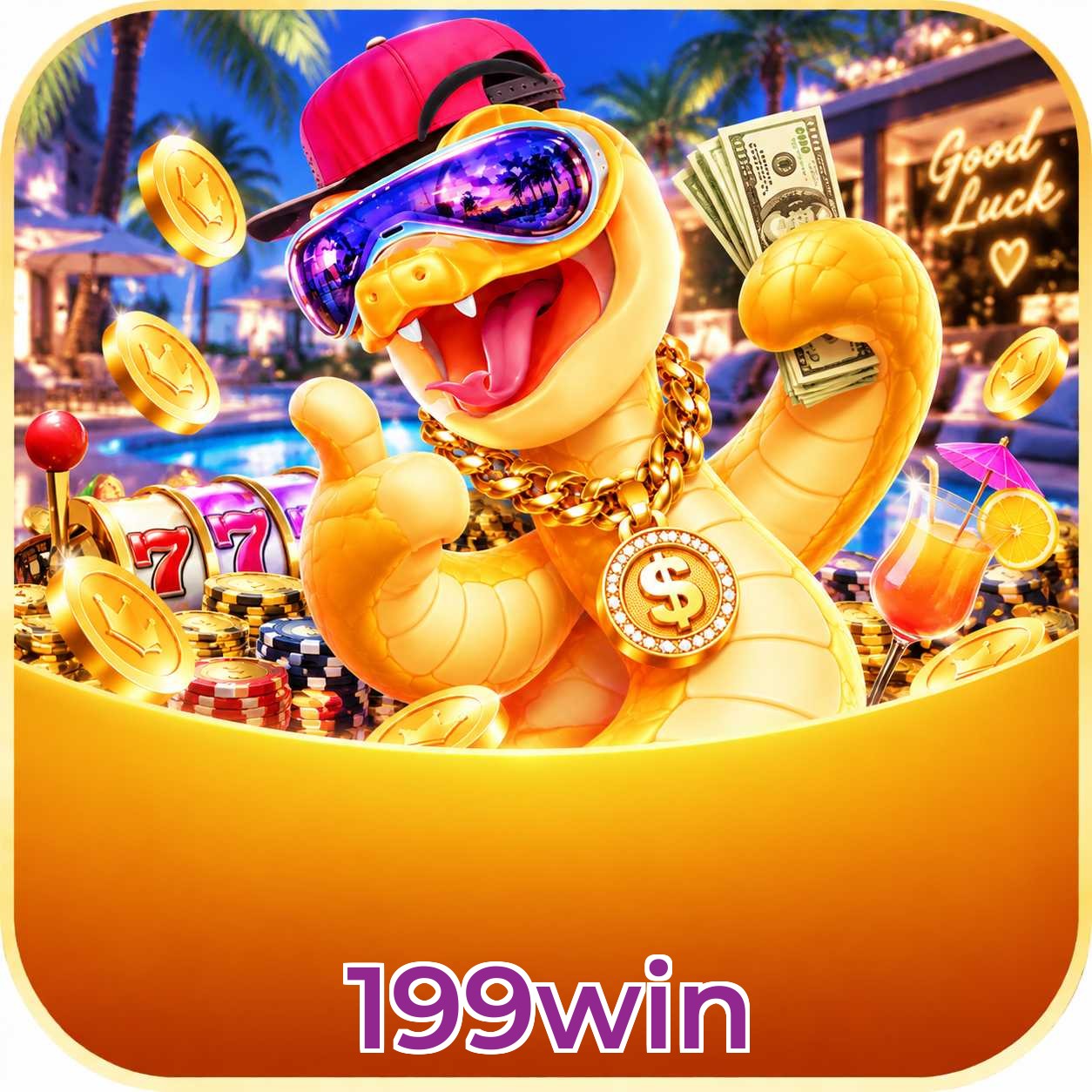 Aplicativo 199win para Android e iOS com interface completa